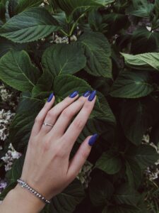 Blue Nails