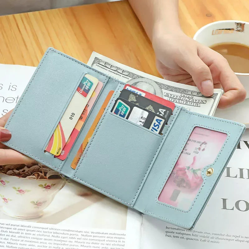 The LuxeMuse* Triple Fold Short Cute Small Wallets