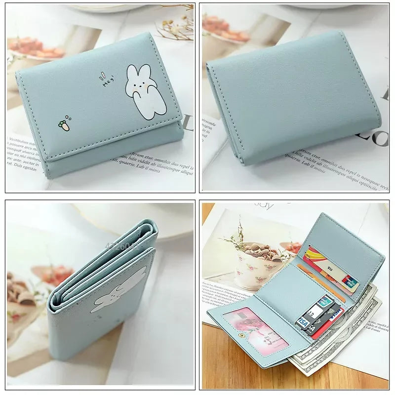 The LuxeMuse* Triple Fold Short Cute Small Wallets